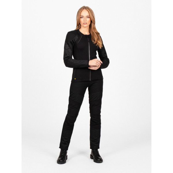 Жіноча сорочка з захисними елементами Knox Urbane Pro MK3 чорна