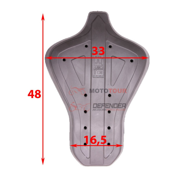 Захисник спини Büse Sas-Tec SC-1/12
