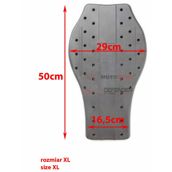 Захисник спини SAS-TEC SC 1/15 XL - рівень 2 X-Factor