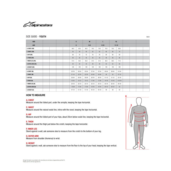 Стабілізатор шиї дитячий Alpinestars YNS чорний-помаранчевий