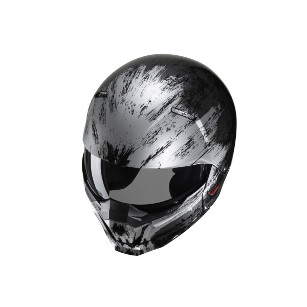 Модульний шолом HJC i20 Фурія срібно-чорний