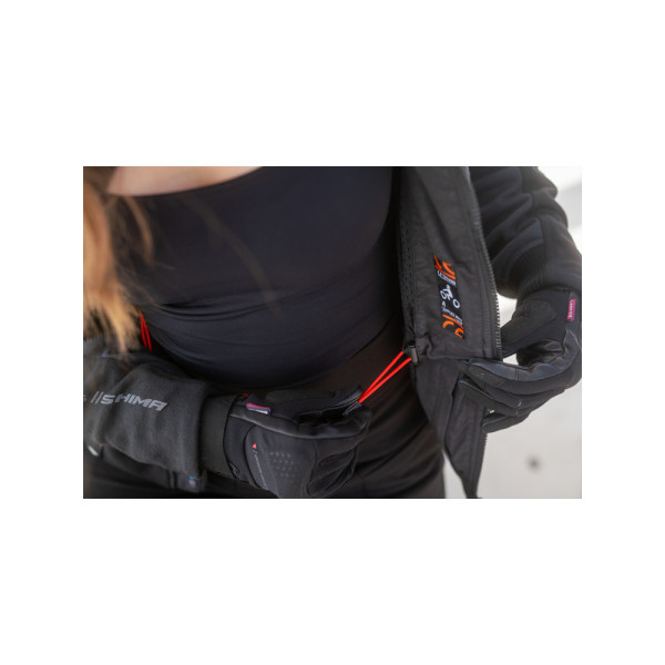 Жіноча мотоциклетна куртка Shima Daybreaker сірого кольору