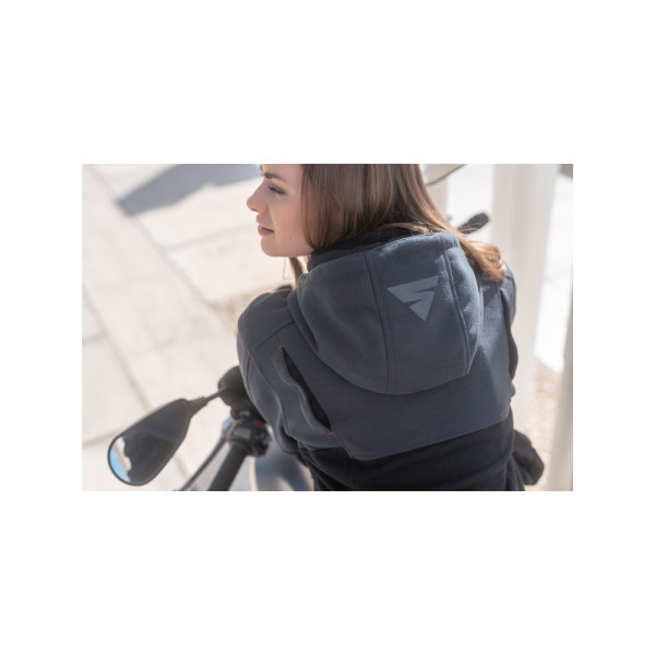 Жіноча мотоциклетна куртка Shima Daybreaker сірого кольору