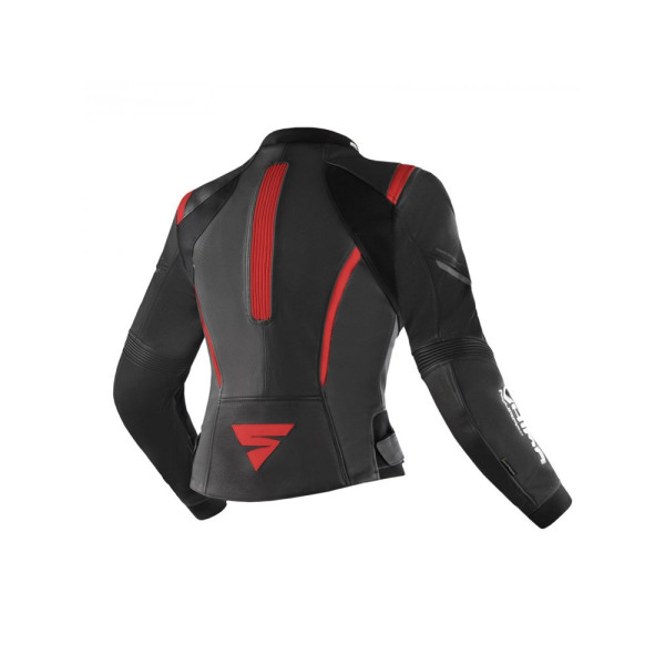 Жіноча мотоциклетна куртка Shima Miura 2.0 чорна-червона