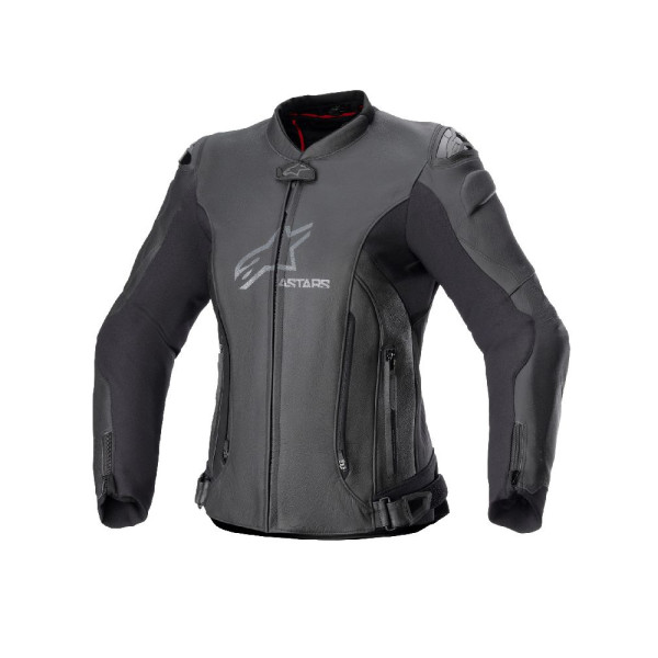 Жіноча шкіряна мотоциклетна куртка Alpinestars Stella GP Plus V4 чорна