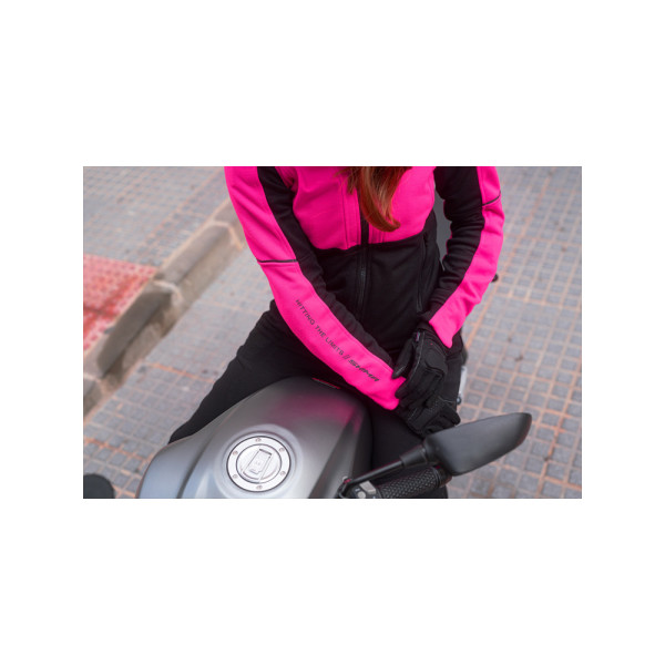 Жіноча мотоциклетна куртка Shima Daybreaker рожева