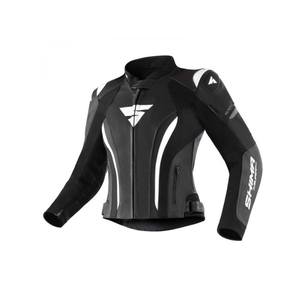Жіноча мотоциклетна куртка Shima Miura 2.0 чорна-біла