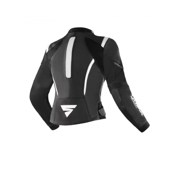 Жіноча мотоциклетна куртка Shima Miura 2.0 чорна-біла