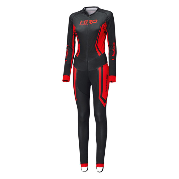 Жіночий мотоциклетний комбінезон одночастинний Held Ayana III Slim чорний-білий