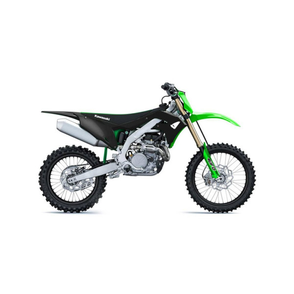 Комплект пластикових UFO для Kawasaki KXF 250 (21-), KXF 450 (19-) чорний-зелений