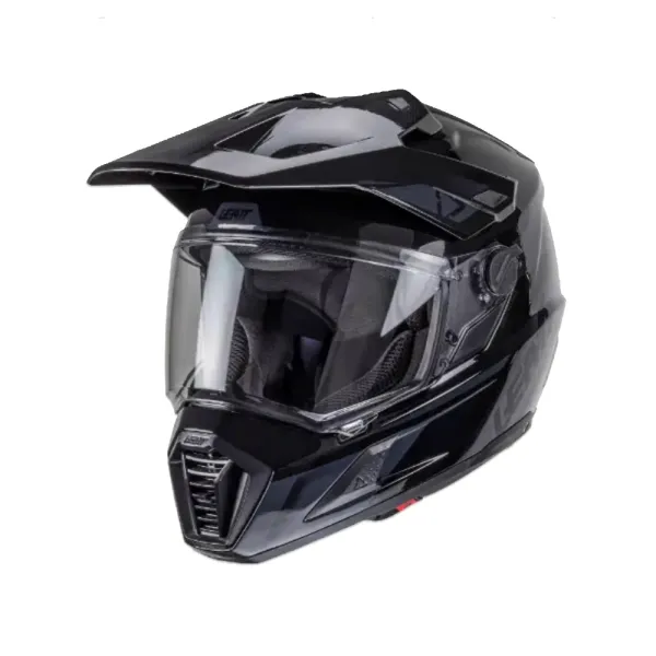 Шолом adventure Leatt Kit Adv 8.5 V25 з окулярами чорний