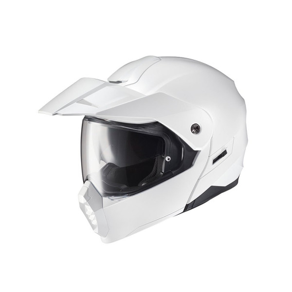 Шлем щелевий HJC C80 Metal білий глянець