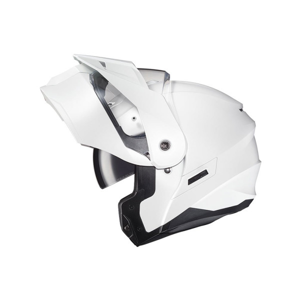 Шлем щелевий HJC C80 Metal білий глянець