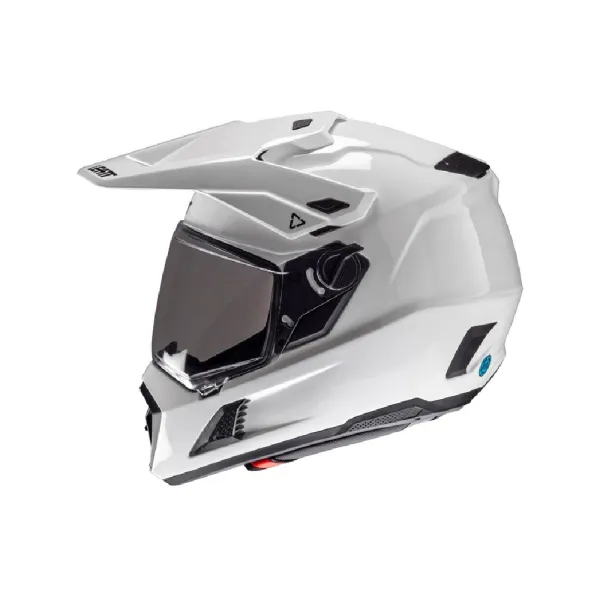 Шолом adventure Leatt Kit Adv 8.5 V25 з окулярами біло-чорний