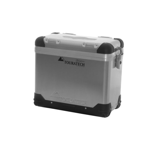 Боковий алюмінієвий куфер ZEGA Pro Touratech срібний (38L)