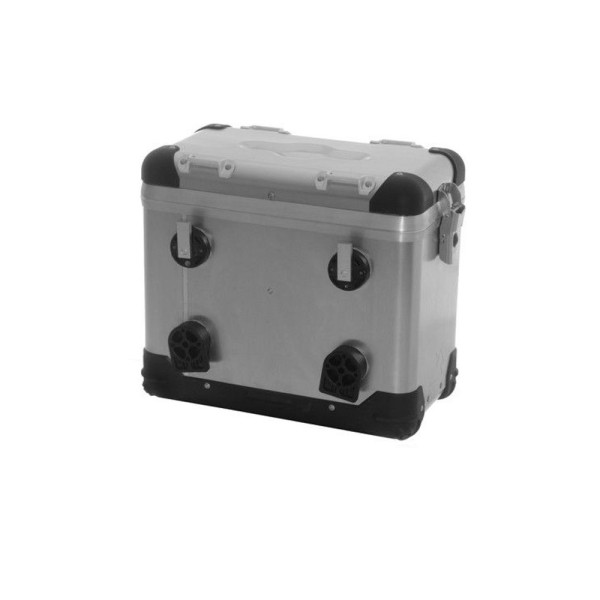 Боковий алюмінієвий куфер ZEGA Pro Touratech срібний (38L)