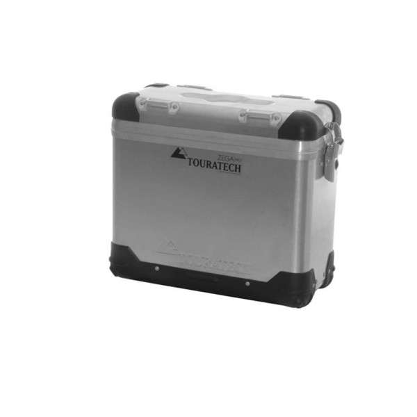 Боковий алюмінієвий куфер ZEGA Pro Touratech срібний (31L)