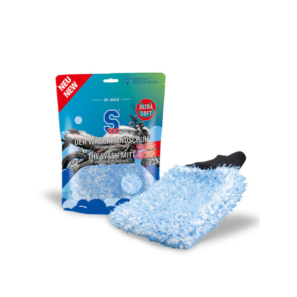 Серветка з мікрофібри у формі рукавички для чищення мотоцикла S100 Wash Mitt