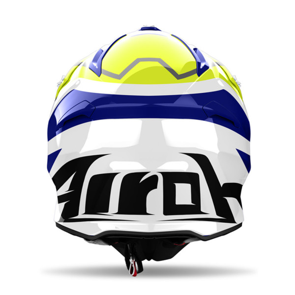 Каска ендуро Airoh Aviator Ace 2 Ground синьо-жовта