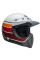 Шолом інтегральний Bell Moto-3 біло-чорно-червоний