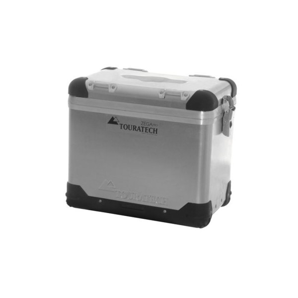 Боковий алюмінієвий куфер ZEGA Pro Touratech срібний (45L)