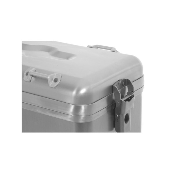 Боковий алюмінієвий кофр Touratech Zega Mundo срібний (45L)