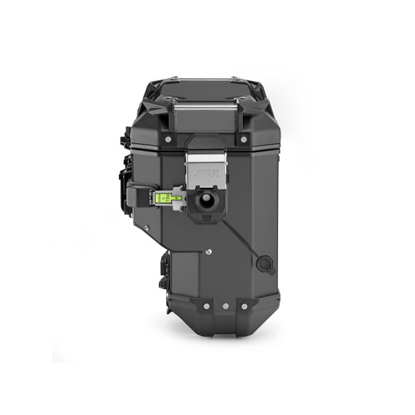 Боковий кофр GIVI Trekker Outback Evo Smart 33 алюмінієвий, чорний профільований, на праву сторону; об'єм: 33 л; без вставки SLR