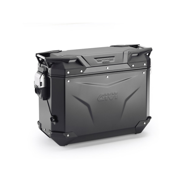 Боковий кофр GIVI Trekker Outback Evo Smart 37 алюмінієвий, чорний на ліву сторону; об'єм: 37 л; без вставки SLR