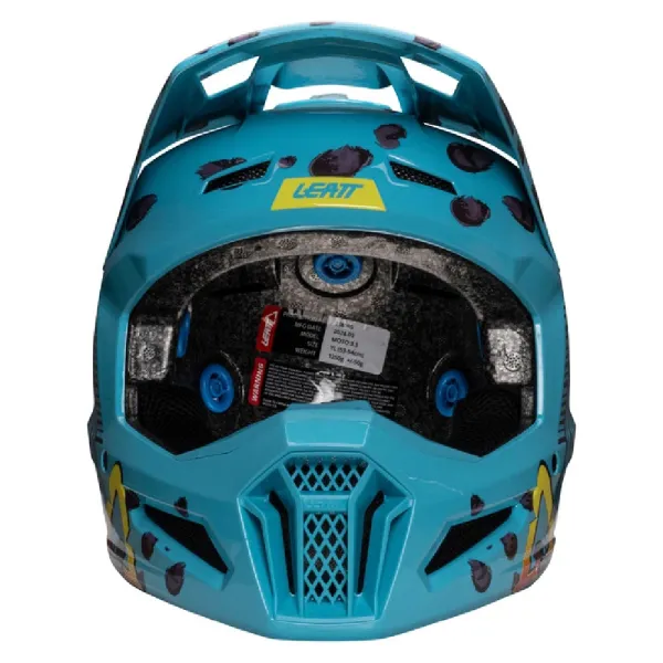 Дитячий кросовий шолом Leatt Moto 3.5 V25 Cheetah з окулярами синій