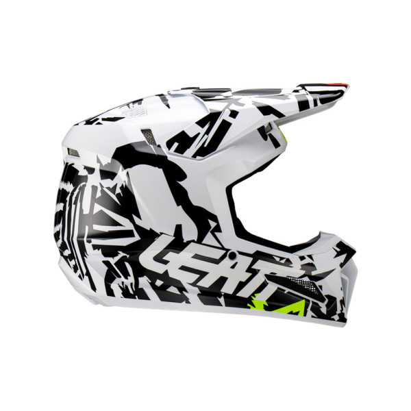 Дитячий кросовий шолом Leatt Moto 3.5 V23 Зебра