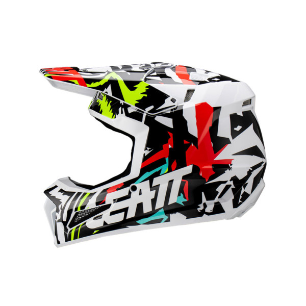 Дитячий кросовий шолом Leatt Moto 3.5 V23 Зебра