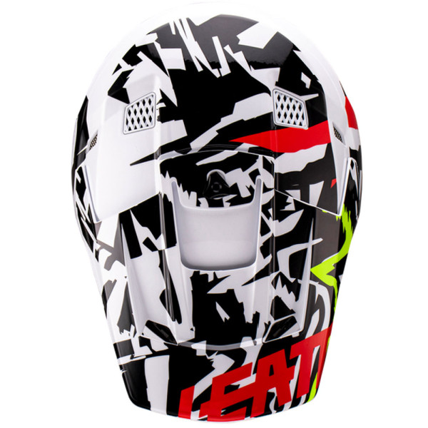 Дитячий кросовий шолом Leatt Moto 3.5 V23 Зебра