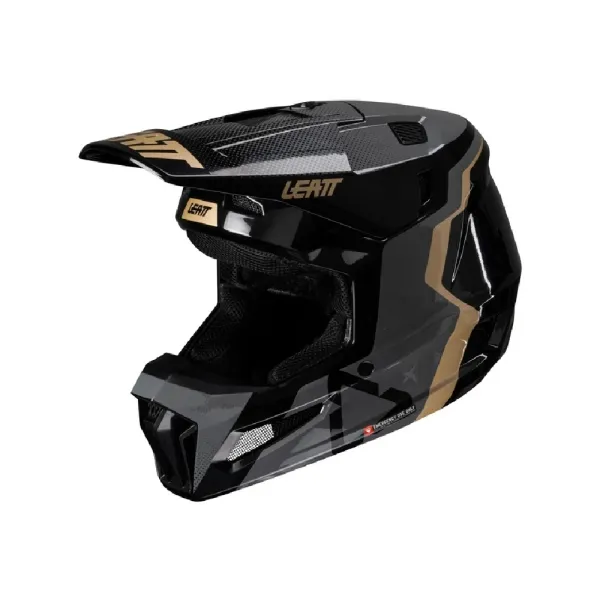 Дитячий кросовий шолом Leatt Moto 3.5 V25 з окулярами чорний