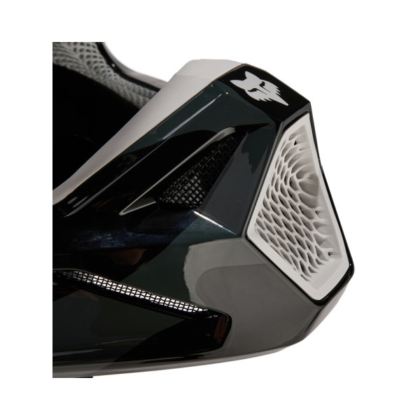 Дитячий ендуро шолом Fox V1 чорний-сірий