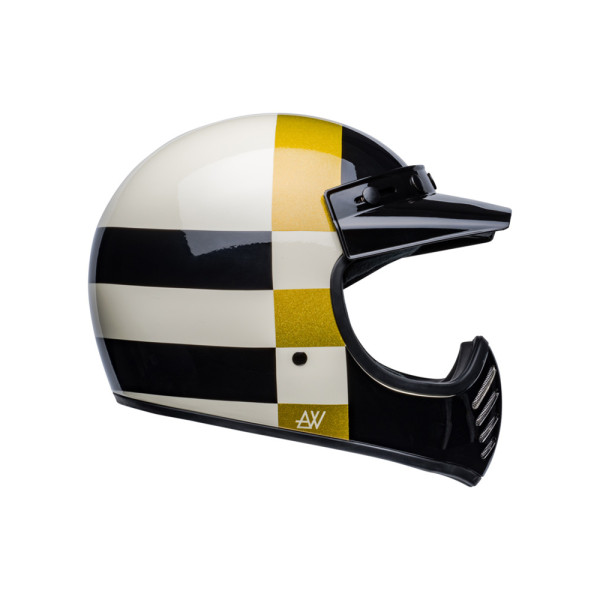 Шолом інтегральний Bell Moto-3 Classic чорний-золотий-білий