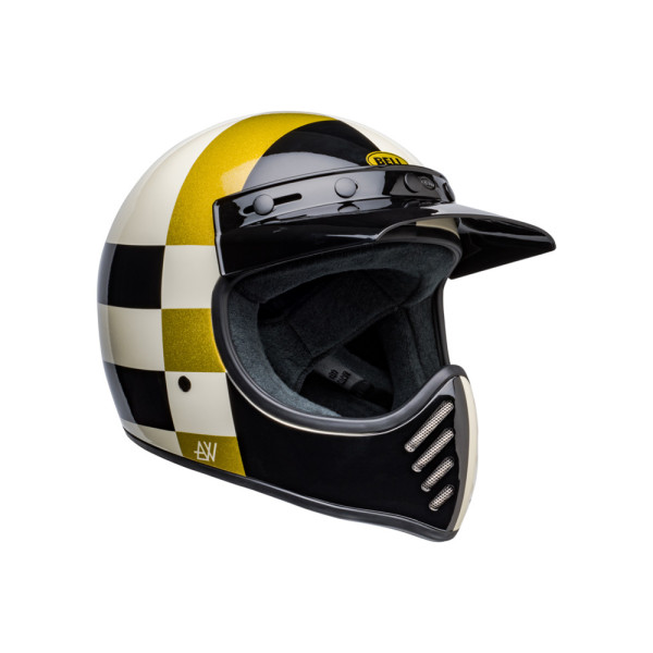 Шолом інтегральний Bell Moto-3 Classic чорний-золотий-білий