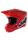 Каска ендуро Alpinestars MX Supertech M5 червоний