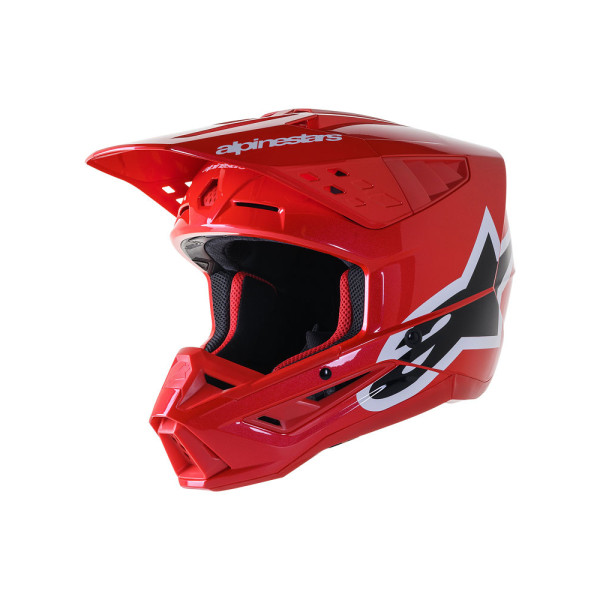 Каска ендуро Alpinestars MX Supertech M5 червоний