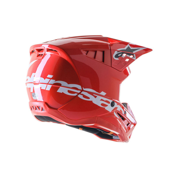 Каска ендуро Alpinestars MX Supertech M5 червоний