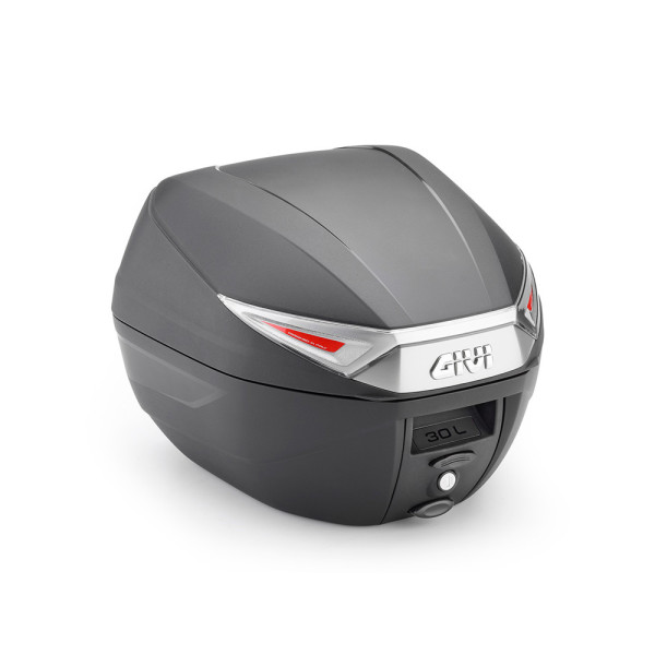 Kufer centralny GIVI Monolock® C30NT універсальна монтажна плита в комплекті; об'єм: 30 літрів