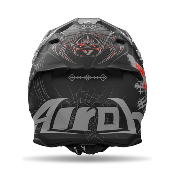 Каска ендуро Airoh Twist 3 Arcade чорна-сіра