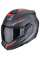 Шлем щелевий Scorpion Exo-Tech Evo Carbon Cosy чорний-червоний матовий