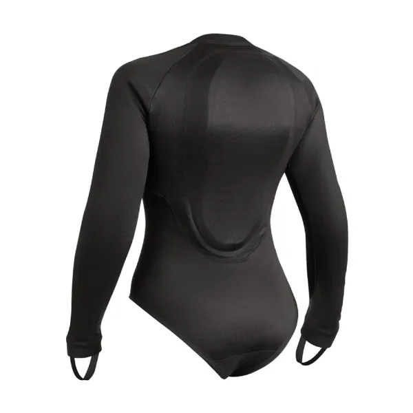 Жіноче боді з захисниками Pando Moto Bia чорне