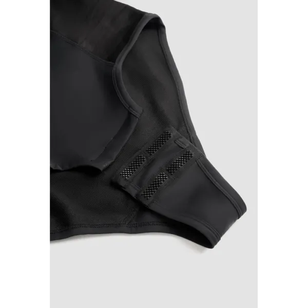 Жіноче боді з захисниками Pando Moto Bia чорне