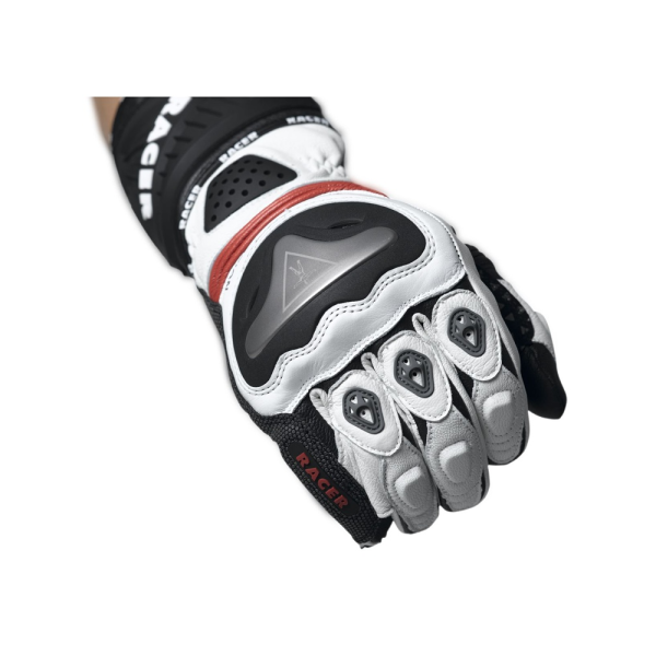 Кожані рукавички Racer Sicuro