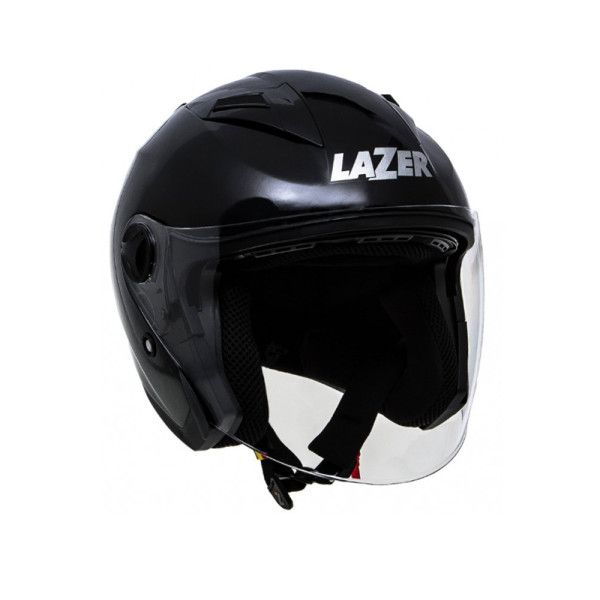 Відкритий мотоциклетний шолом LAZER Orlando Z-Line чорний металевий