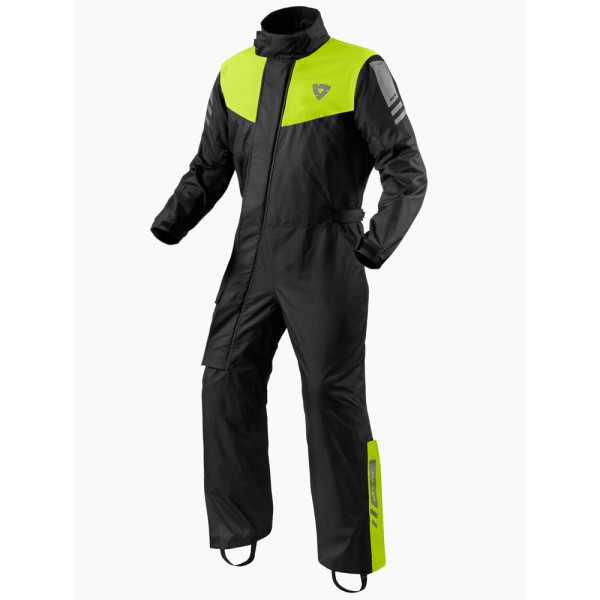 Мотоциклетний дощовик одночастинний REV’IT! Pacific 4 H2O чорний-неоновий