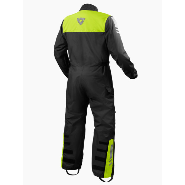 Мотоциклетний дощовик одночастинний REV’IT! Pacific 4 H2O чорний-неоновий