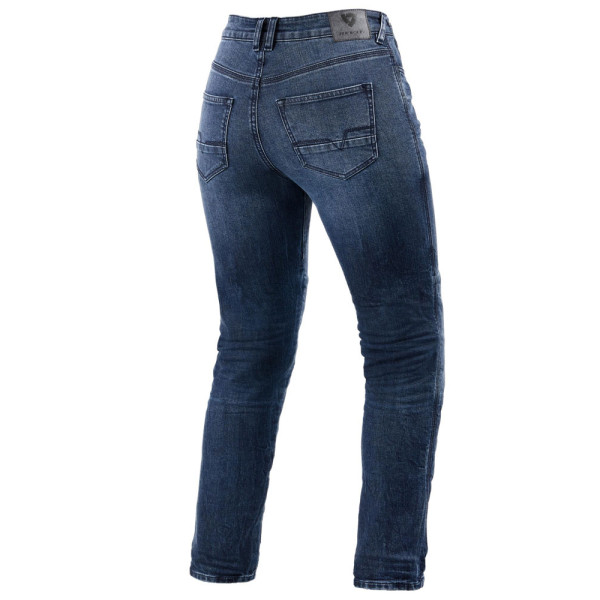 Джинси мотоциклетні жіночі REV’IT! Victoria 2 SF темно-сині