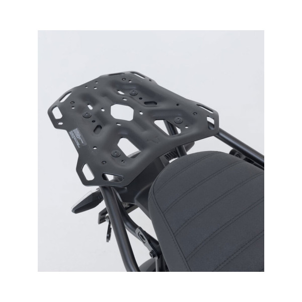 Комплект: бічні кофри + центральний кофр TRAX ADV + стійка SW-Motech BMW R 1300 GS (23-) срібні